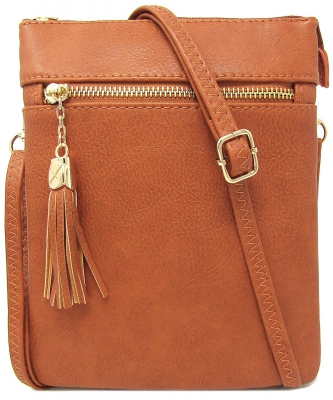 Fashion Multi Compartment Cross Body Bag WU022 TOPAZ